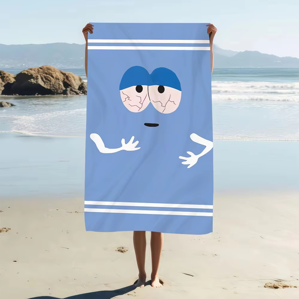 Забавное мультяшное полотенце  – обзор и цена Beach Towel Large