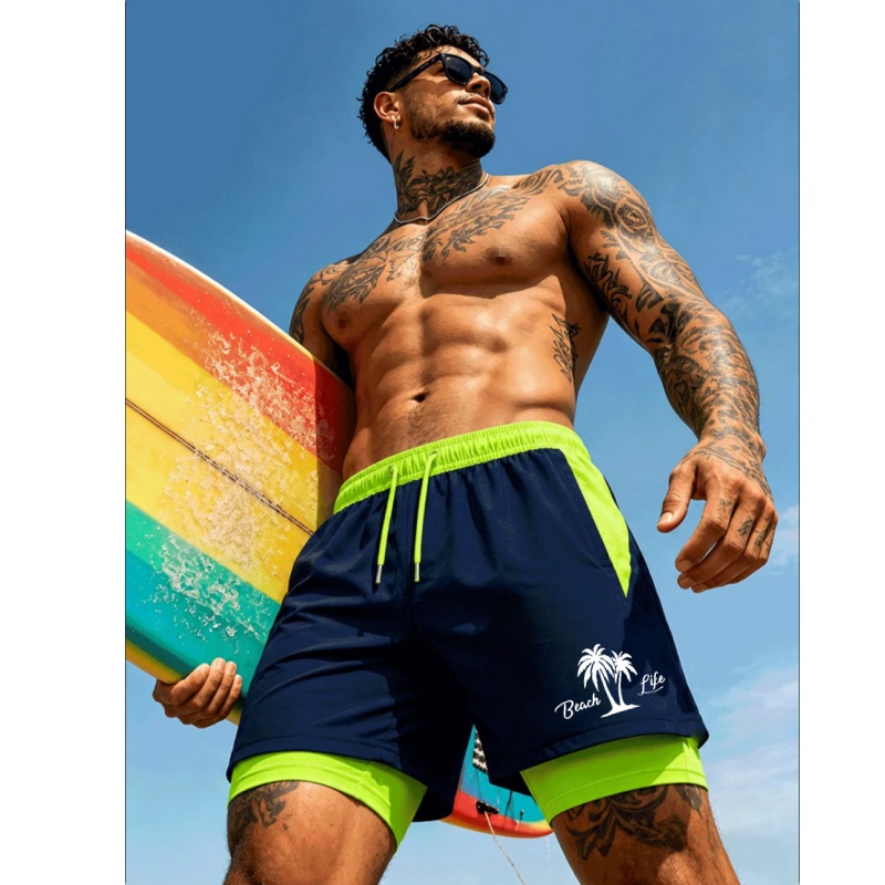 Мужские плавки с принтом пальм – обзор и цена Trunks Board Surf