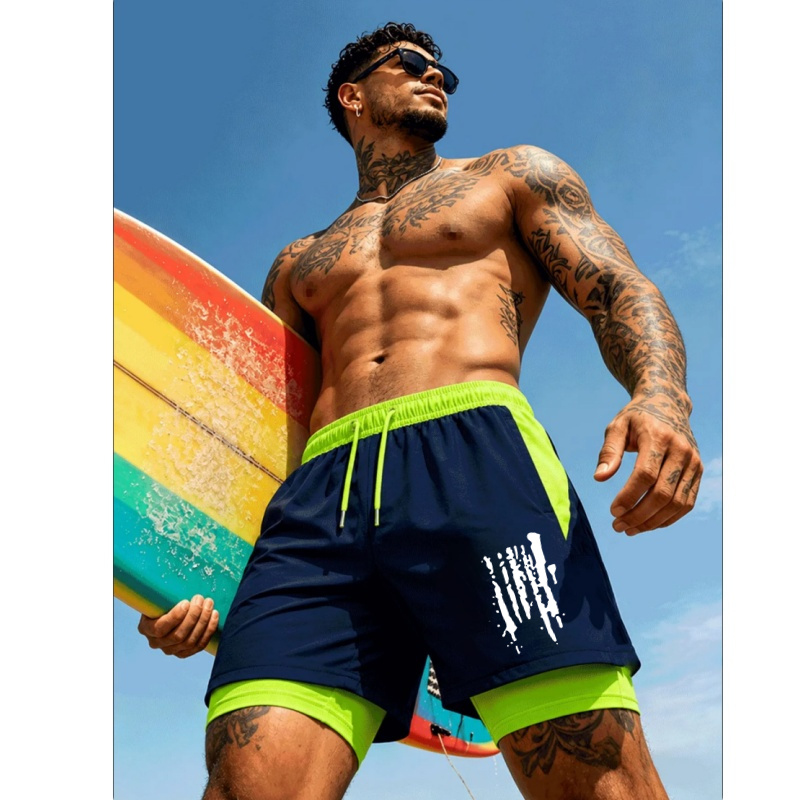 Мужские двухслойные плавки-шор – обзор и цена Trunks Board Surf